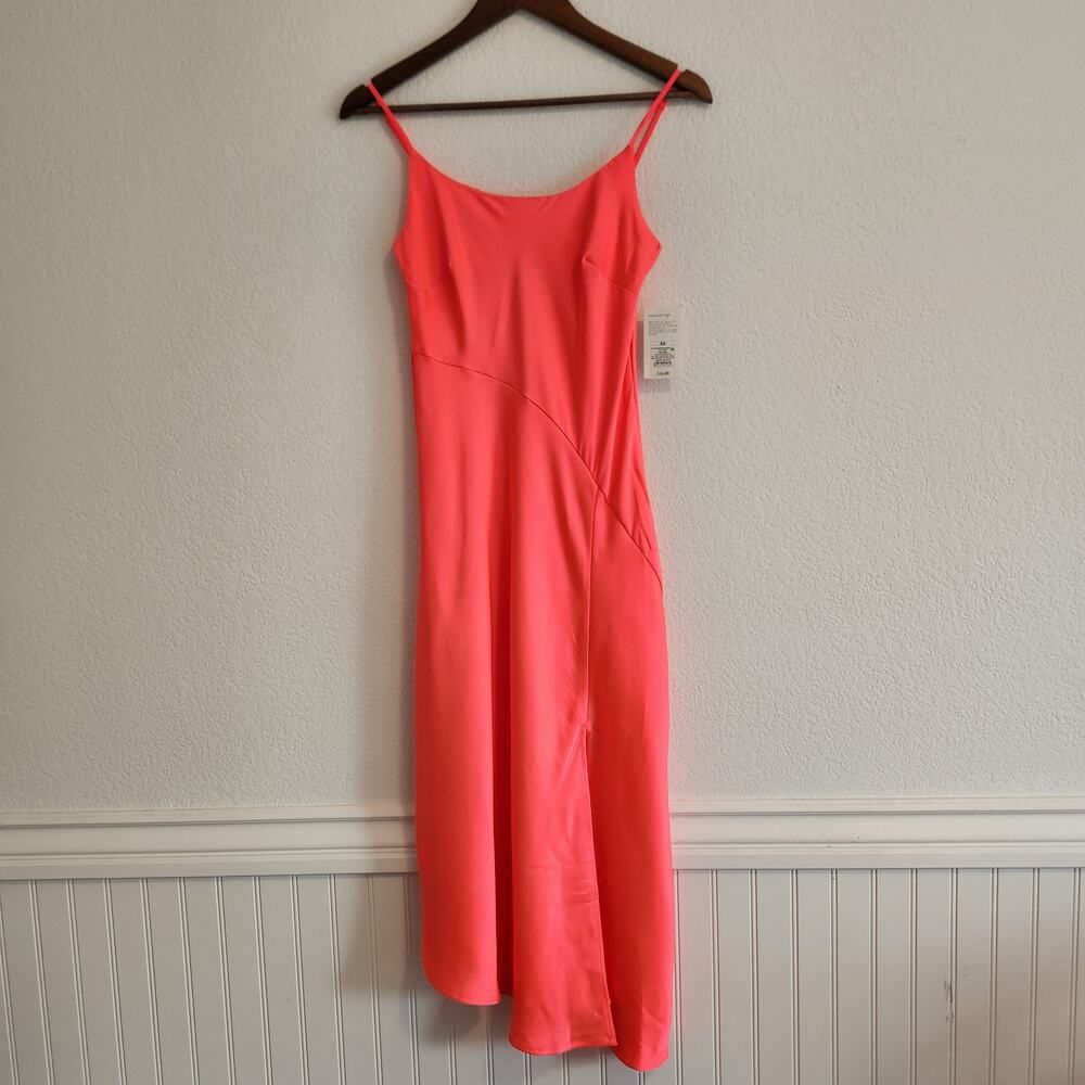 A New Day Women's XS Coral Pink Sexy A-Line Dress‎ New